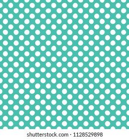 Seamless polka dot pattern. Vector repeating texture.