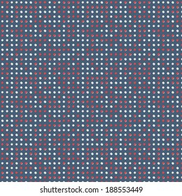 Seamless polka dot pattern. vector background.