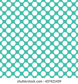 Seamless polka dot pattern. Vector repeating texture.