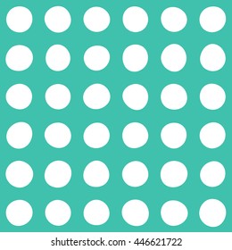 Seamless polka dot pattern. Vector repeating texture.