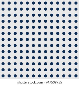 Seamless polka dot pattern. Vector repeating texture.