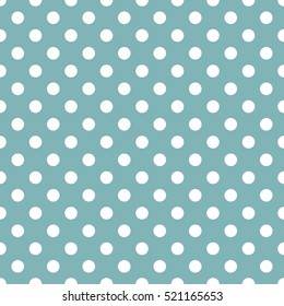 Seamless Polka Dot Retro Pattern Stock Vector (Royalty Free) 521165653 ...