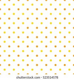 Seamless polka dot two color pattern background