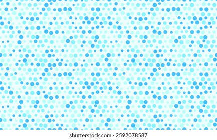 Seamless polka dot vector with geometric circles, perfect for fabric prints, posters, or abstract backgrounds. Trendy pattern for wallpapers and textile designs.