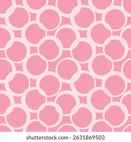 Seamless polka dots pattern background. Texture pattern geometric design background for clothes, paper, textile, tiles