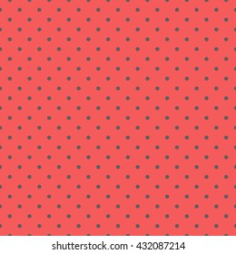 seamless polka dots pattern background