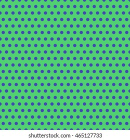 Seamless polka dots pattern background.