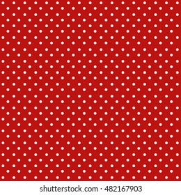 seamless polka dots pattern background