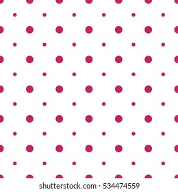 seamless polka dots pattern background