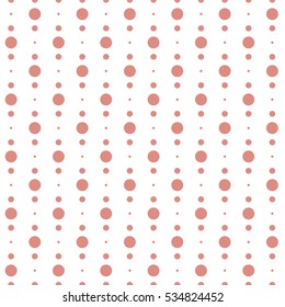 seamless polka dots pattern background
