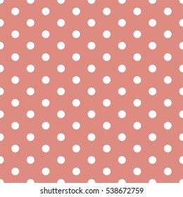 seamless polka dots pattern background