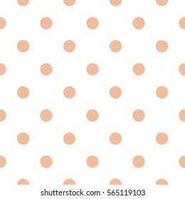 seamless polka dots pattern background