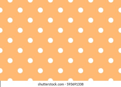 seamless polka dots pattern background