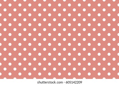 seamless polka dots pattern background