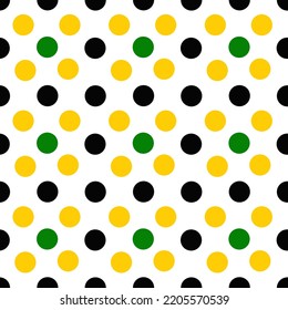 seamless polka dots pattern design