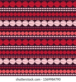 Seamless polka dots pattern. Ethnic print. Boho. Shading. Multicolored. Simple design. Vector geometric background. Can be used in printing, textile, wrapping, web-design.