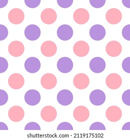 Nahtlose Polka-Punkte Muster.hellfarbige Muster.
