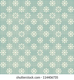 seamless polka flower dot background