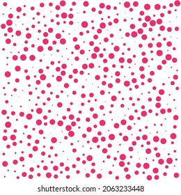 Seamless polkadot pattern background, modern circle pattern background, geometric vector illustration