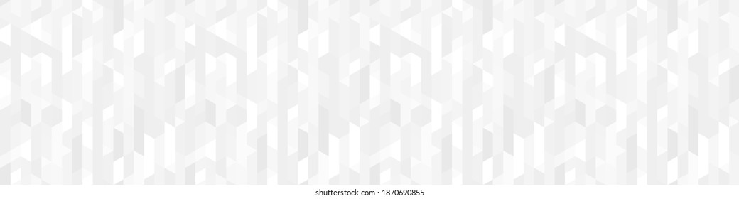 Seamless polygonal pattern. Tiled background. Seamless abstract texture. Geometric wallpaper. Black and white illustration