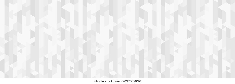 Seamless polygonal pattern. Tiled background. Seamless abstract texture. Geometric wallpaper. Black and white illustration
