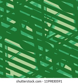 Seamless Pop Art Background. Abstract Colorful Texture with Lines and Geometric Figures for Linen, Paper, Tablecloth. Trendy Seamless Multicolor Background in Disco Style. Vector Texture.