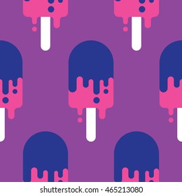 Seamless Popsicle Pattern
