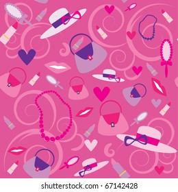 seamless pretty motives heat pattern