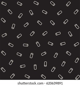 Seamless primitive jumble minimalism patterns. Randomly scattered geometric shapes. Abstract retro backgroun