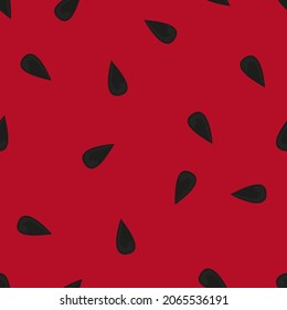 pulpa roja de sandía de príncipe sin costura. estilo de verano. sandías para prendas de vestir o imprimir		