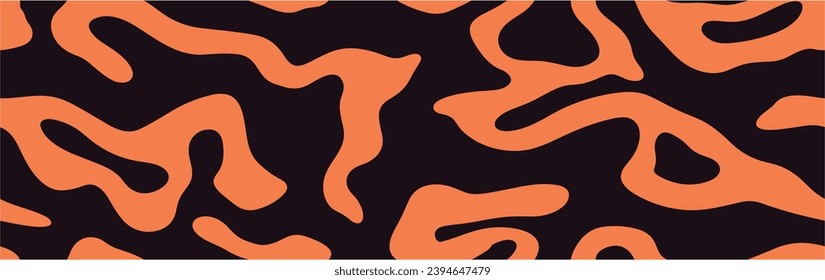 Seamless print. Abstract vector background. Abstract art print. Simple oil painting texture. Abstract colorful animal print.