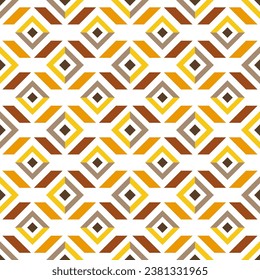 Seamless print with geometric elements. Mosaic from different elements.