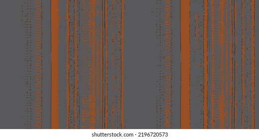 Seamless print pattern design natural earth tone boho canvas linen texture simple thin and thick vertical lines or stripes on the surface for rug, scarf, pillow, shirt, wear