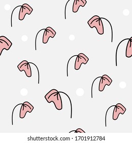 seamless print. spring motifs. Wallpaper with images of flowers. cover on the theme nature