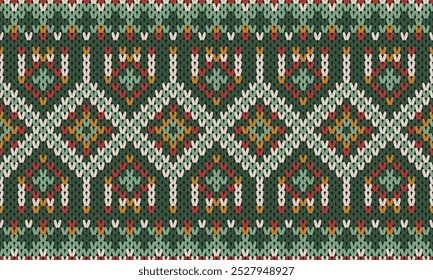 Seamless printable knitting patterns, wallpapers, ultra-high resolution raster illustrations, print-on-demand patterns.