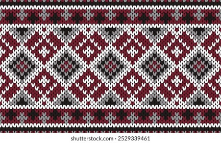  Seamless printable knitting patterns, wallpapers, ultra-high resolution raster illustrations, print-on-demand patterns.