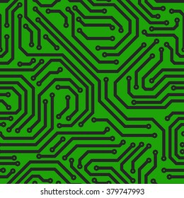 Seamless printed circuit board
