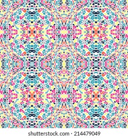 seamless psychedelic leopard skin 
