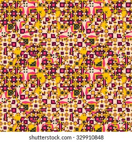 seamless psychedelic pattern