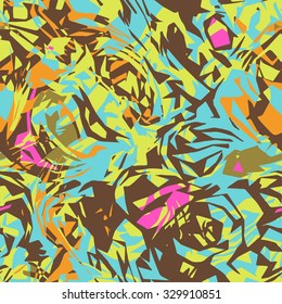 seamless psychedelic pattern