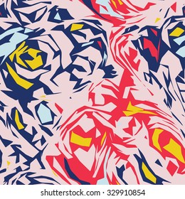 seamless psychedelic pattern