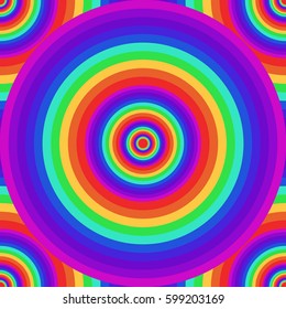 Seamless psychedelic rainbow texture. Abstract pattern for wrapping paper, wallpaper and your creativity