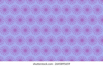 Seamless purple floral pattern.  Elegant, repeating design ideal for textile prints, website backgrounds, or stationery.