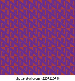 seamless purple pattern with intresting geometric shapes