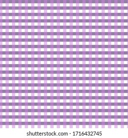 Seamless purple and pink Gingham check pattern vector. 