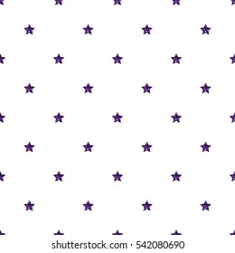 SEAMLESS PURPLE STAR GLITTER PATTERN ON WHITE BACKGROUND