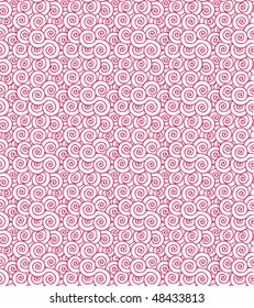 Seamless purple swirls repeating pattern texture