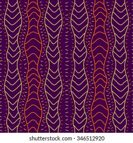 seamless purple vintage pattern