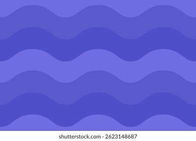 Padrão de onda roxa uniforme. Perfeito para fundos de verão, oceano ou design abstrato.

