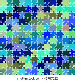 seamless puzzle texture, abstract art illustration